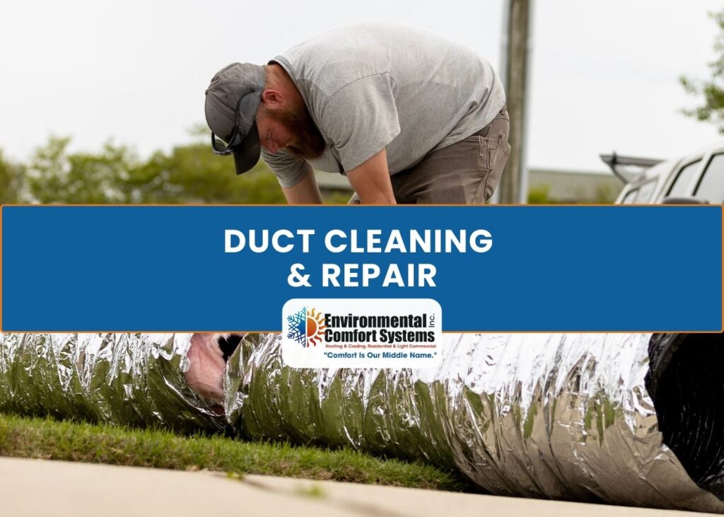 Duct System Cleaning and Repair, Duct Work Repairs, Air Ducts, Maintenance, Air Quality, Comfort, AC Repair