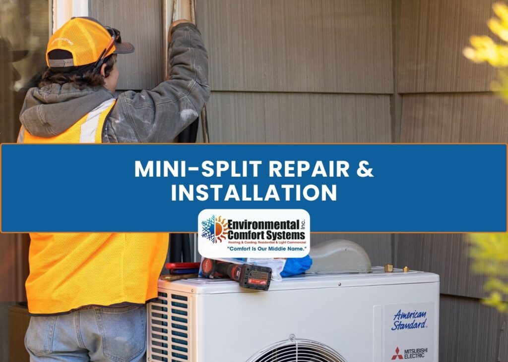 Mini-Split Repair & Installation - Ductless HVAC - HVAC for Home Addition, New HVAC, Small HVAC, Air Conditioning
