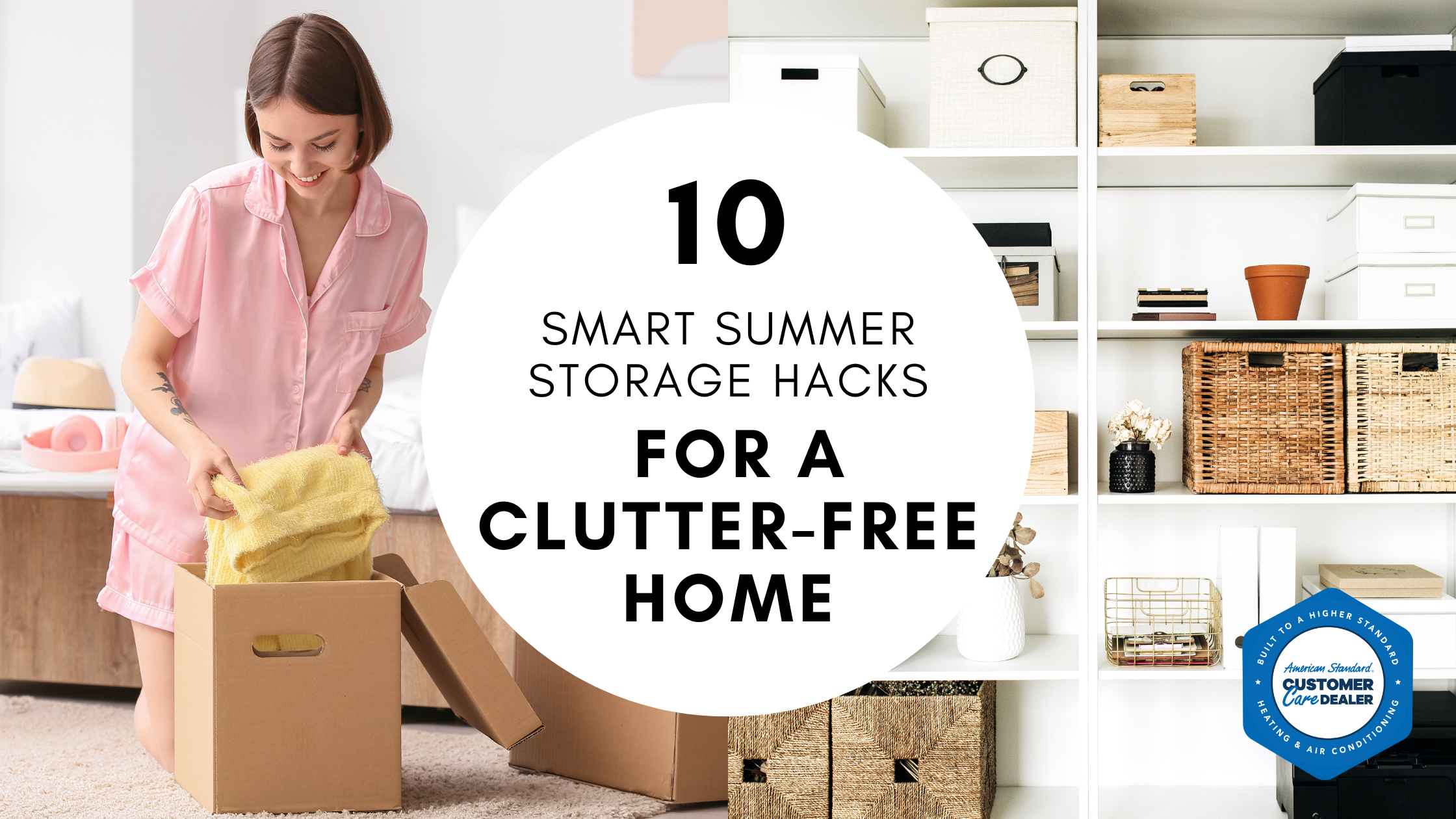 10 Smart Summer Storage Hacks for a Clutter-Free Home